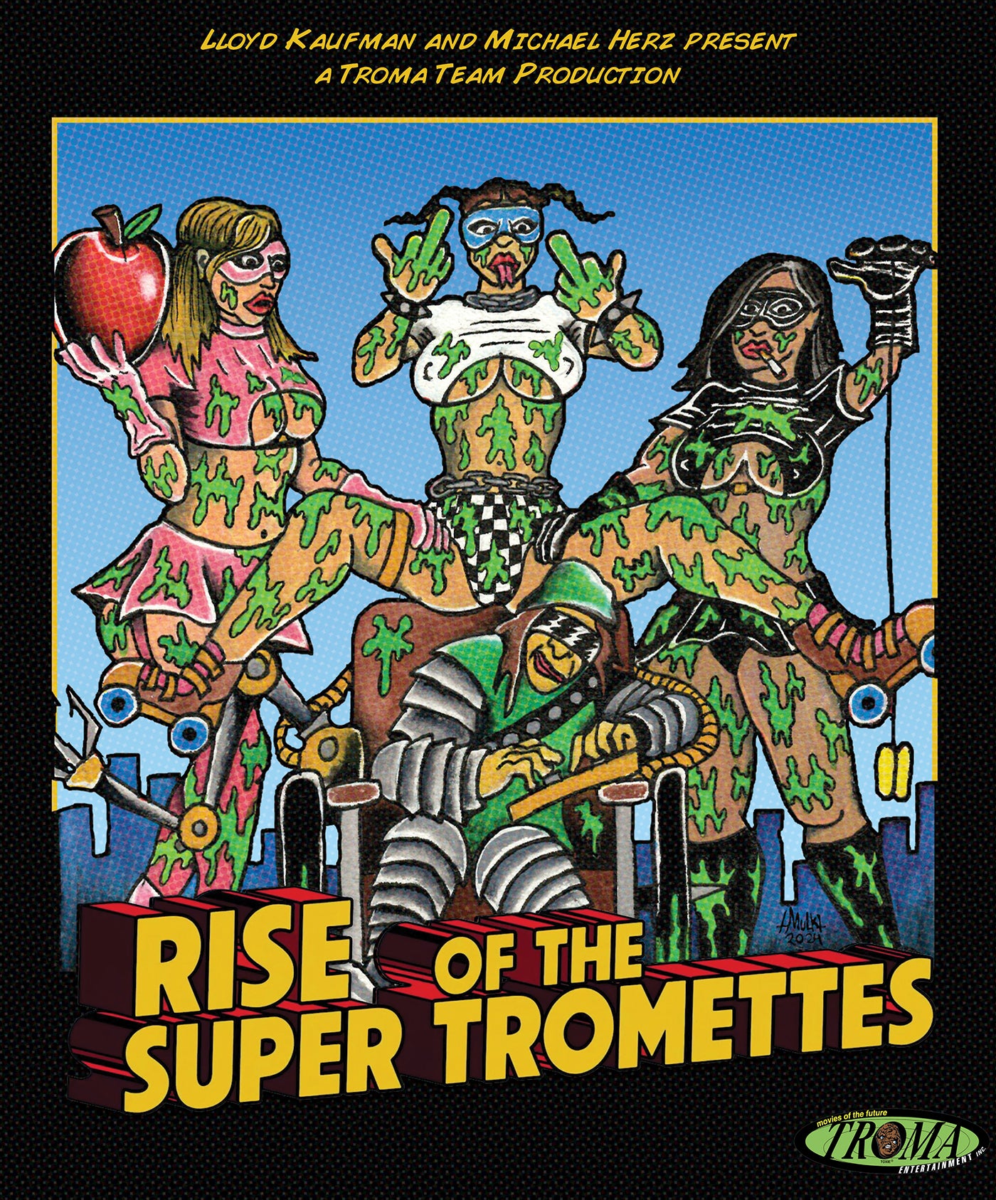 PRE-ORDER Rise Of The Super Tromettes (2025) Troma Films - Blu-ray