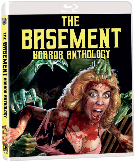 PRE-ORDER The Basement Horror Anthology (1989) LE Slipcover Terror Vision - Blu-ray / CD