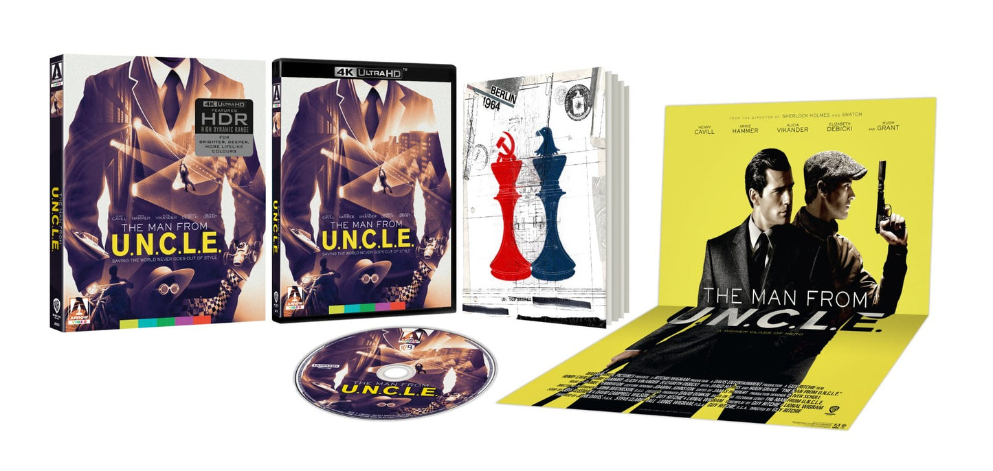 The Man From U.N.C.L.E. (2015) LE Slipcover Arrow US - 4K UHD