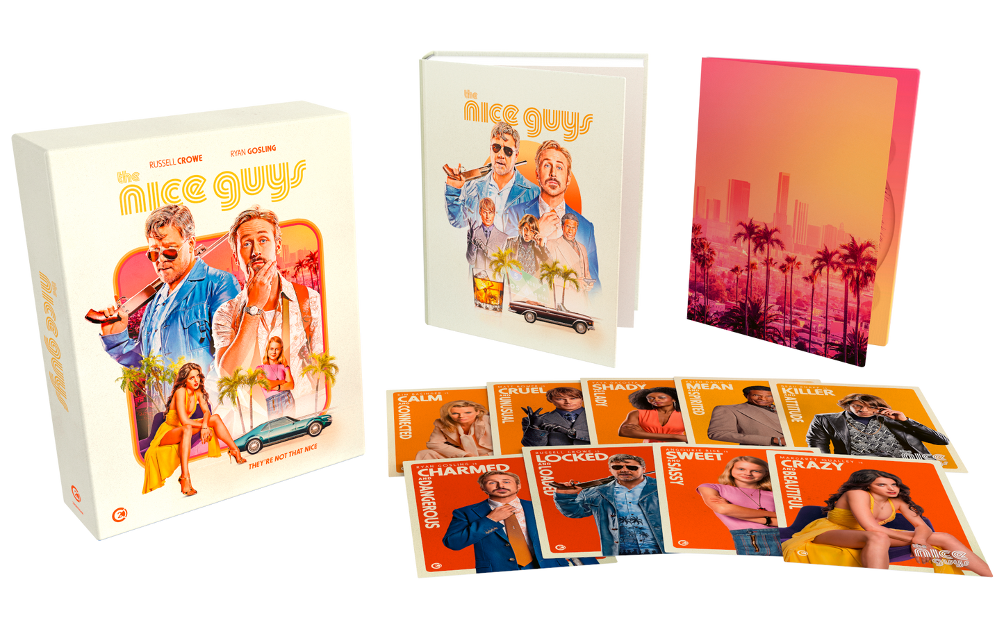 The Nice Guys (2016) Limited Edition Second Sight - 4K UHD / Blu-ray Region B