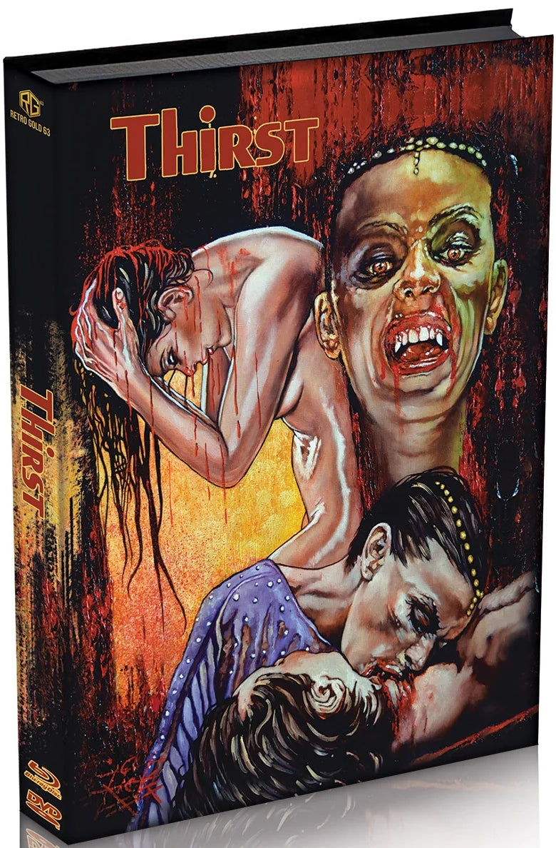 Thirst (1979) LE 163 Padded Mediabook Cover B - Blu-ray Region B