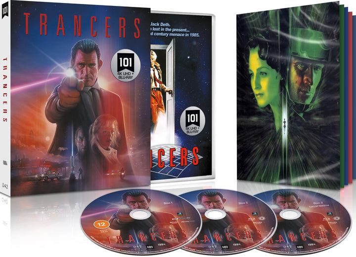 Trancers (1984) Limited Edition 101 Films - 4K UHD / Blu-ray Region Free