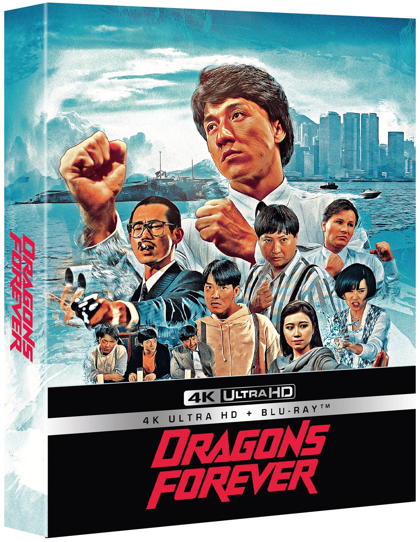 Dragons Forever (1988) Limited Edition Hardcase 88 Films US - 4K UHD / Blu-ray