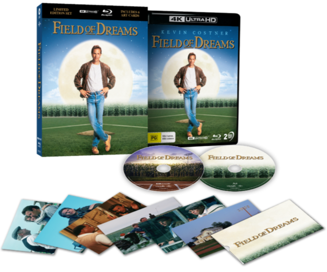 Field of Dreams (1989) Limited Edition Lenticular Cover Box Set - 4K UHD / Blu-ray Region Free