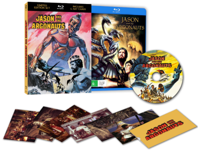 Jason and the Argonauts (1963) LE 2000 Lenticular Hardcase Via Vision - Blu-ray Region Free