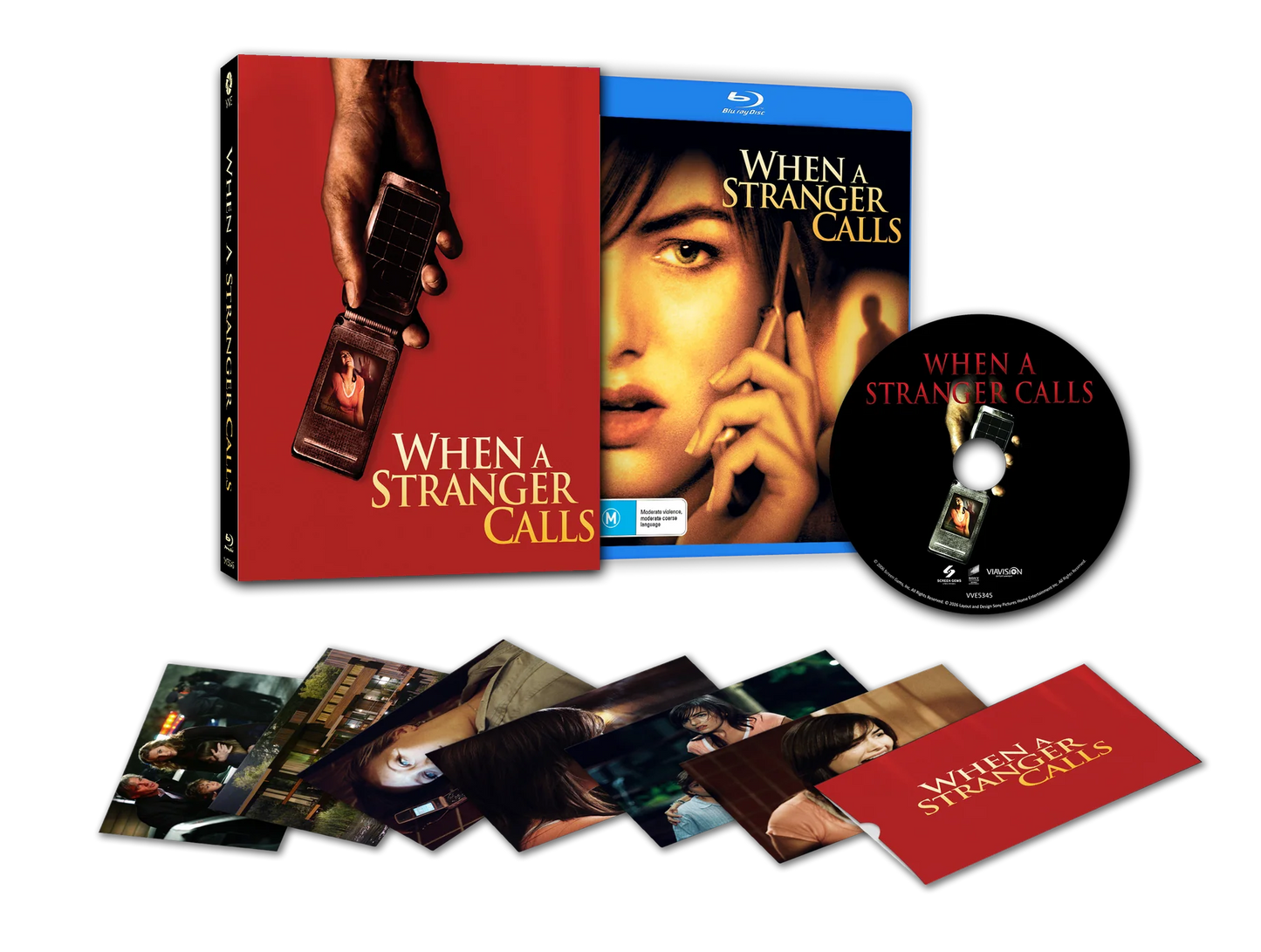 PRE-ORDER When A Stranger Calls (2006) LE Lenticular Hardcase + Art Cards - Blu-ray Region Free