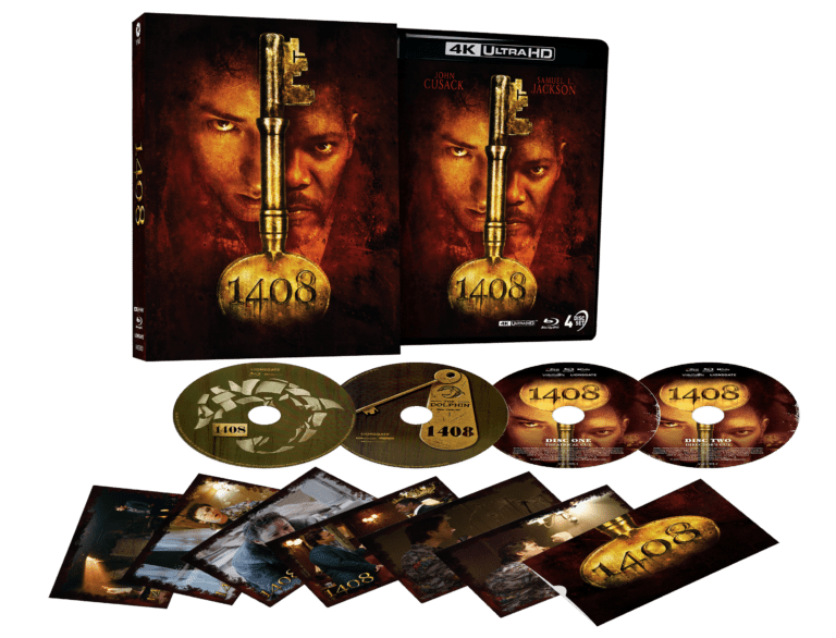 CLOSED PRE-ORDER 1408 (2007) LE Lenticular Hardcase + Art Cards - 4K UHD / Blu-ray Region Free