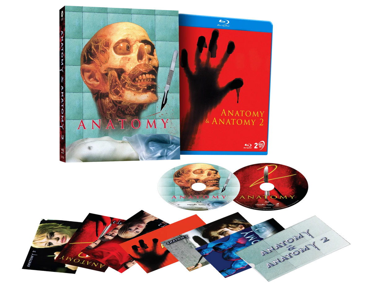 PRE-ORDER Anatomy + Anatomy 2 - Limited Edition Lenticular Hardcase Via Vision - Blu-ray Region Free