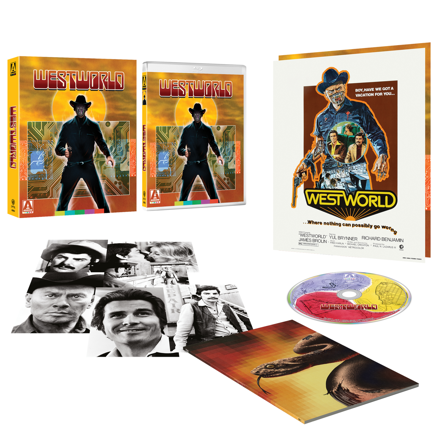 Westworld (1973) Limited Edition Arrow US - Blu-ray Region A