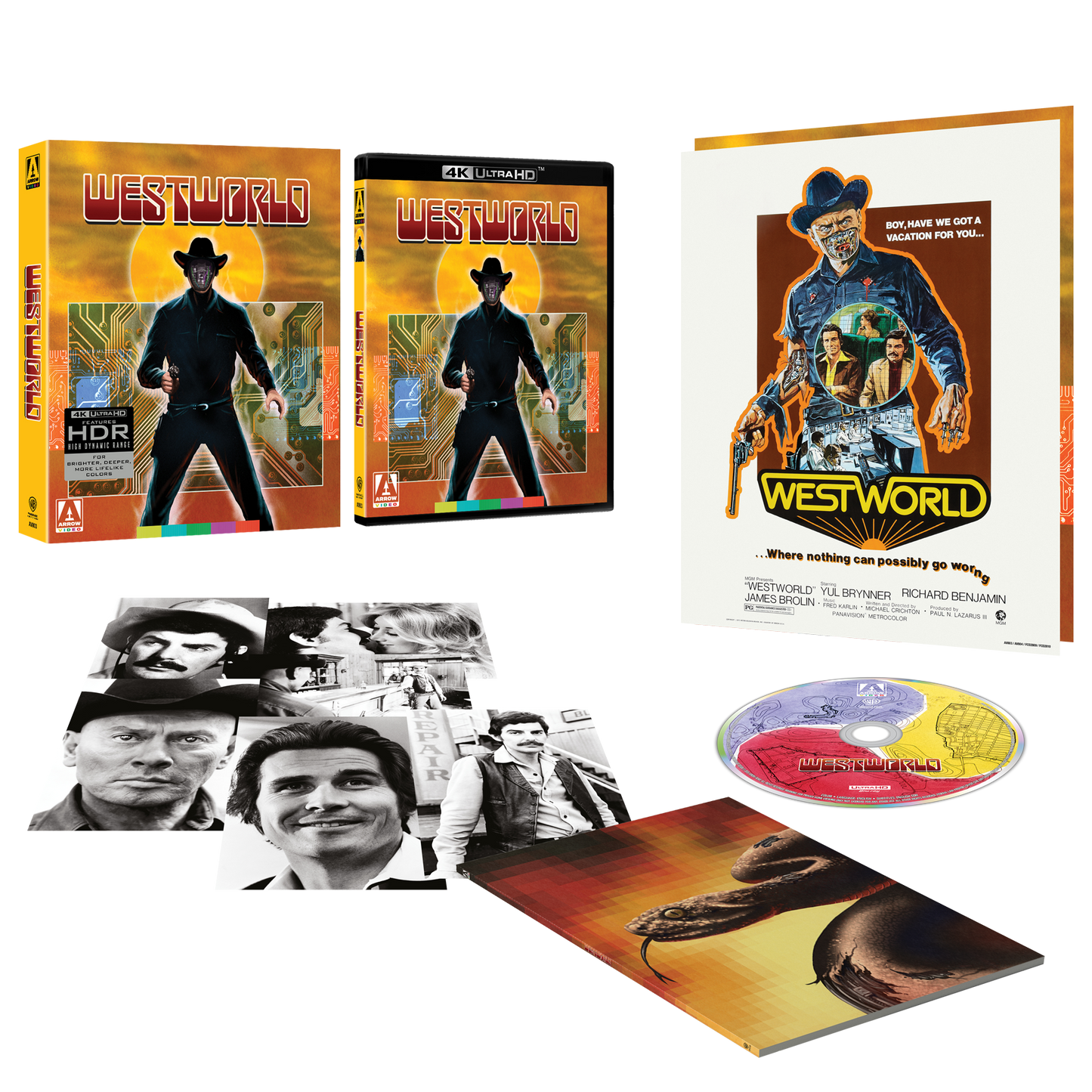 PRE-ORDER Westworld (1973) Limited Edition Arrow US - 4K UHD