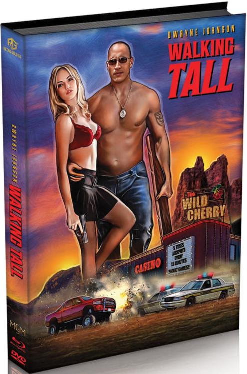 Walking Tall (2004) LE 222 Padded Mediabook - Blu-ray Region B