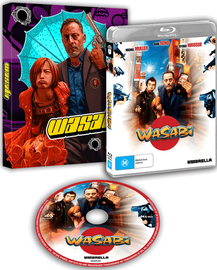 PRE-ORDER Wasabi (2001) LE Slipcover Umbrella - Blu-ray Region Free