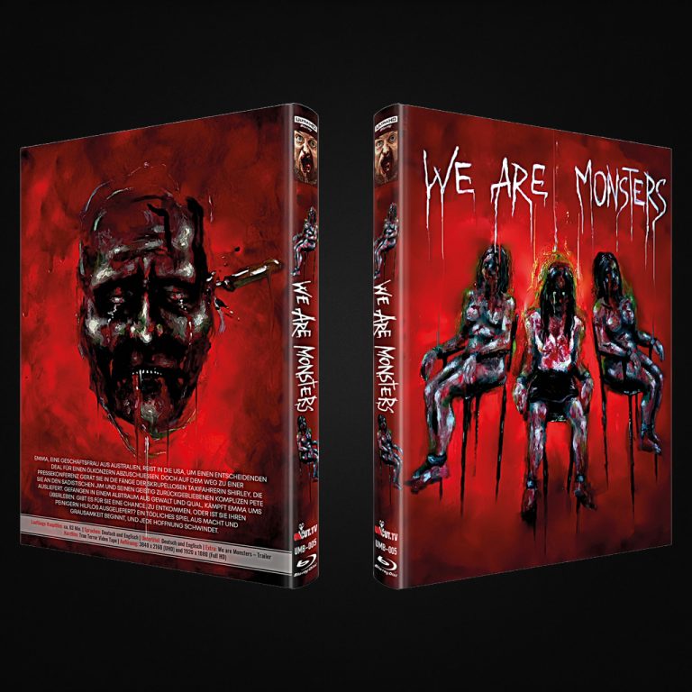 We Are Monsters (2015) LE 222 Mediabook C - 4K UHD / Blu-ray Region Free
