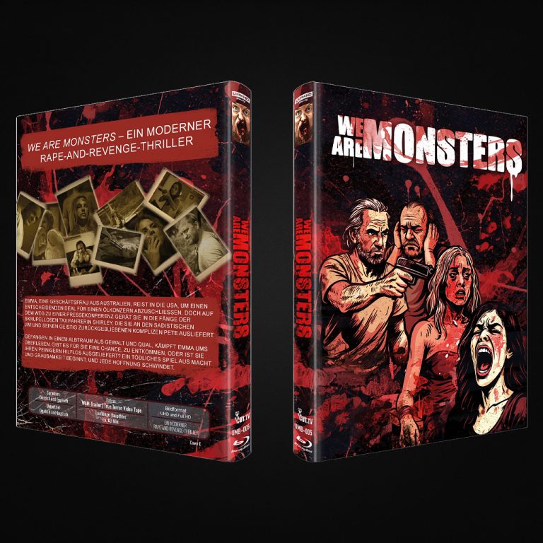 We Are Monsters (2015) LE 111 Mediabook E - 4K UHD / Blu-ray Region Free