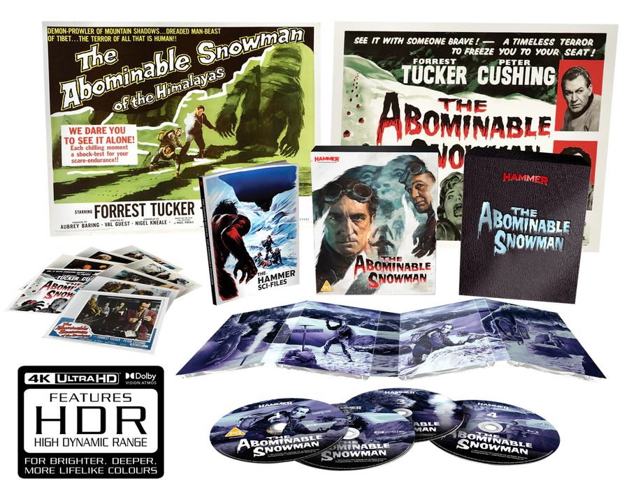 PRE-ORDER The Abominable Snowman (1957) Limited Collector's Edition - 4K UHD / Blu-ray Region Free