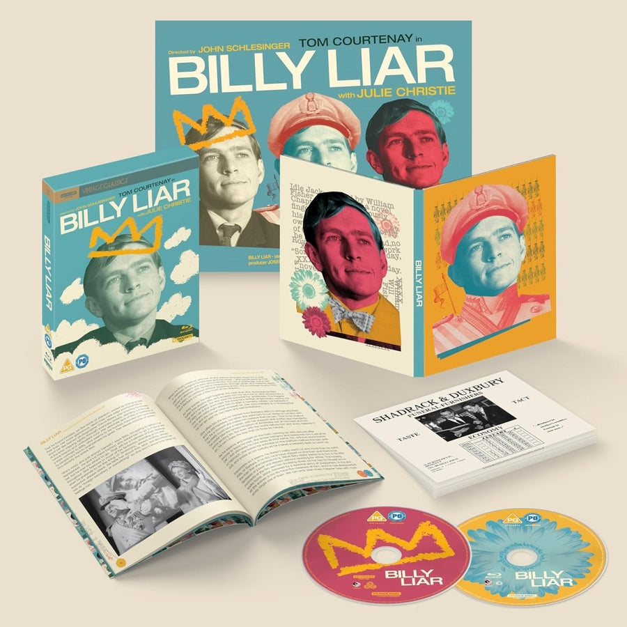 PRE-ORDER Billy Liar (1963) Limited Collector's Editon StudioCanal - 4K UHD / Blu-ray Region B