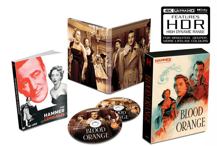 Blood Orange (1953) Limited Collector's Edition Hammer Films - 4K UHD / Blu-ray Region B
