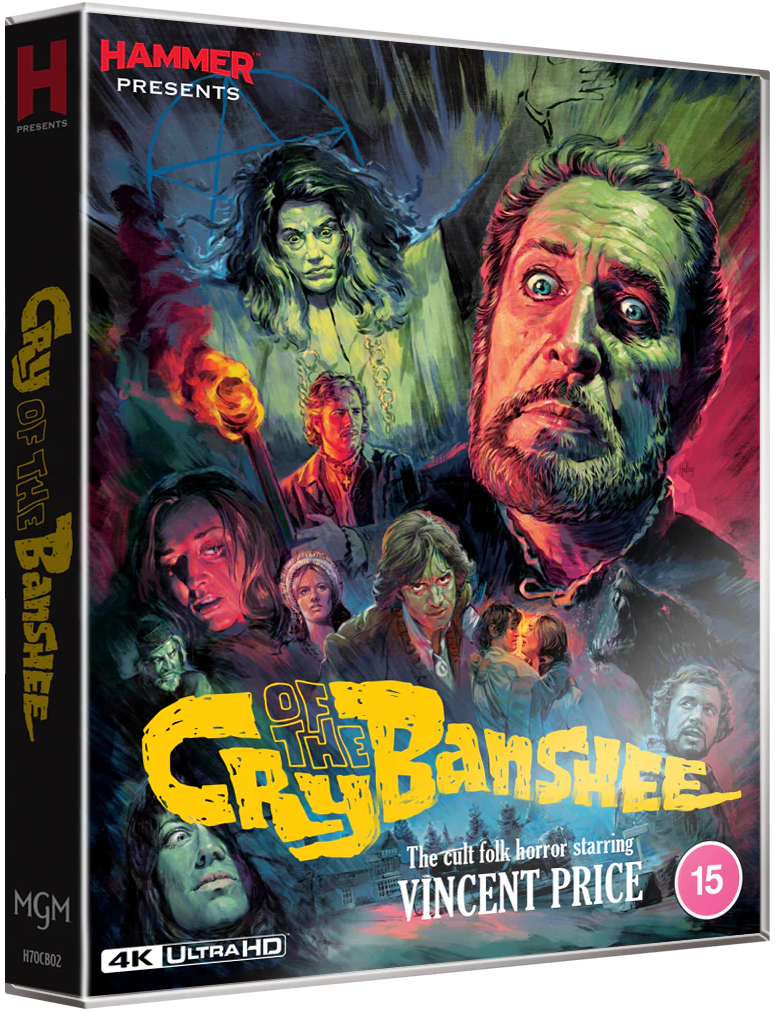 Cry of the Banshee (1970) 2-Disc Hammer Films - 4K UHD