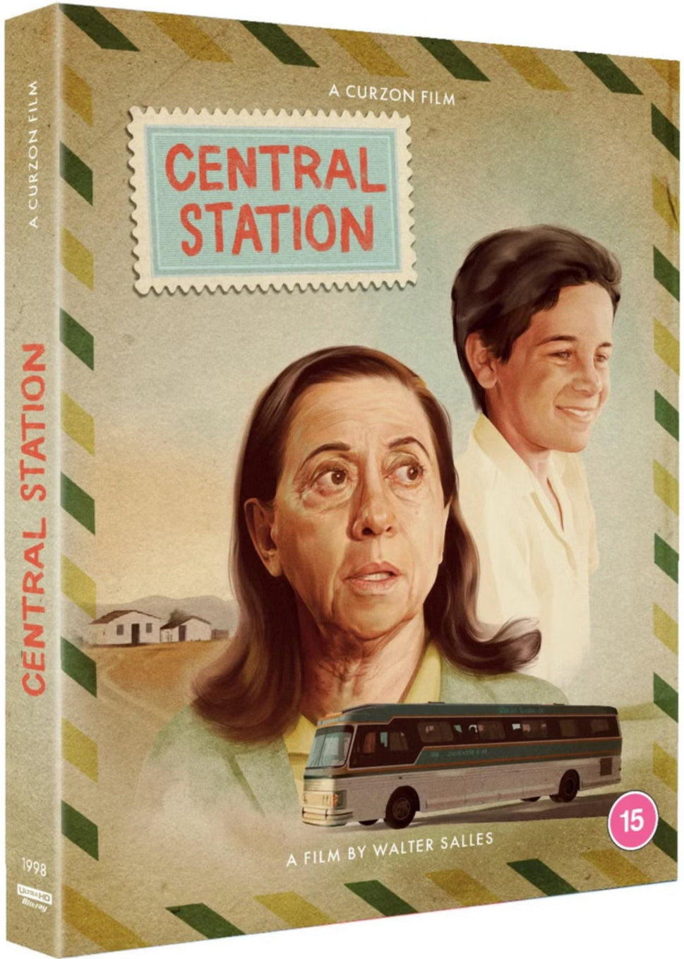 Central Station (1998) LE Slipcover Curzon - 4K UHD / Blu-ray Region B