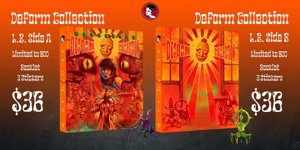 Deform Collection (2017-2020) Limited Edition w/ Slipcover Error 4444 - Blu-ray Region Free