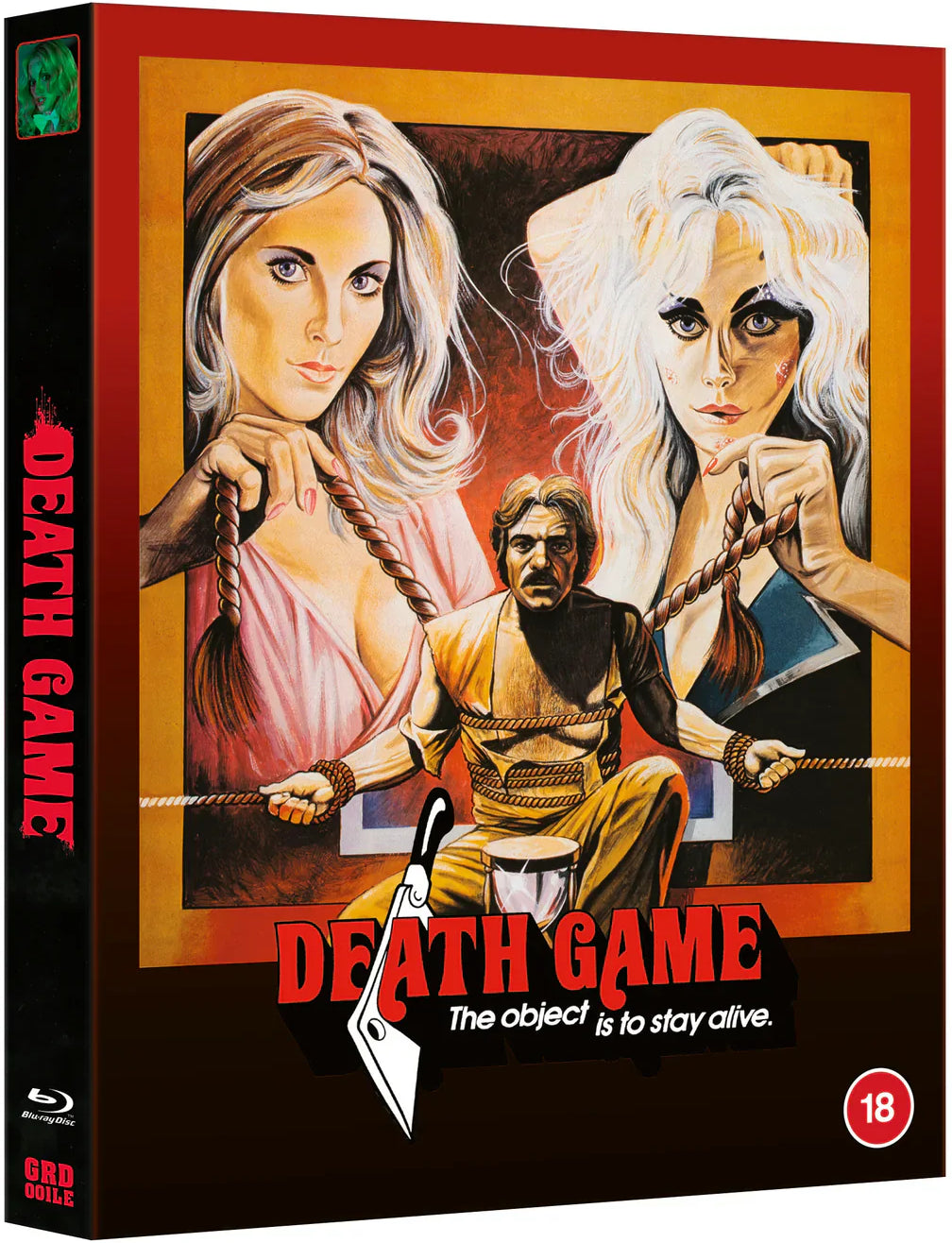 Death Game (1977) Limited Edition Slipcover - Blu-ray Region Free