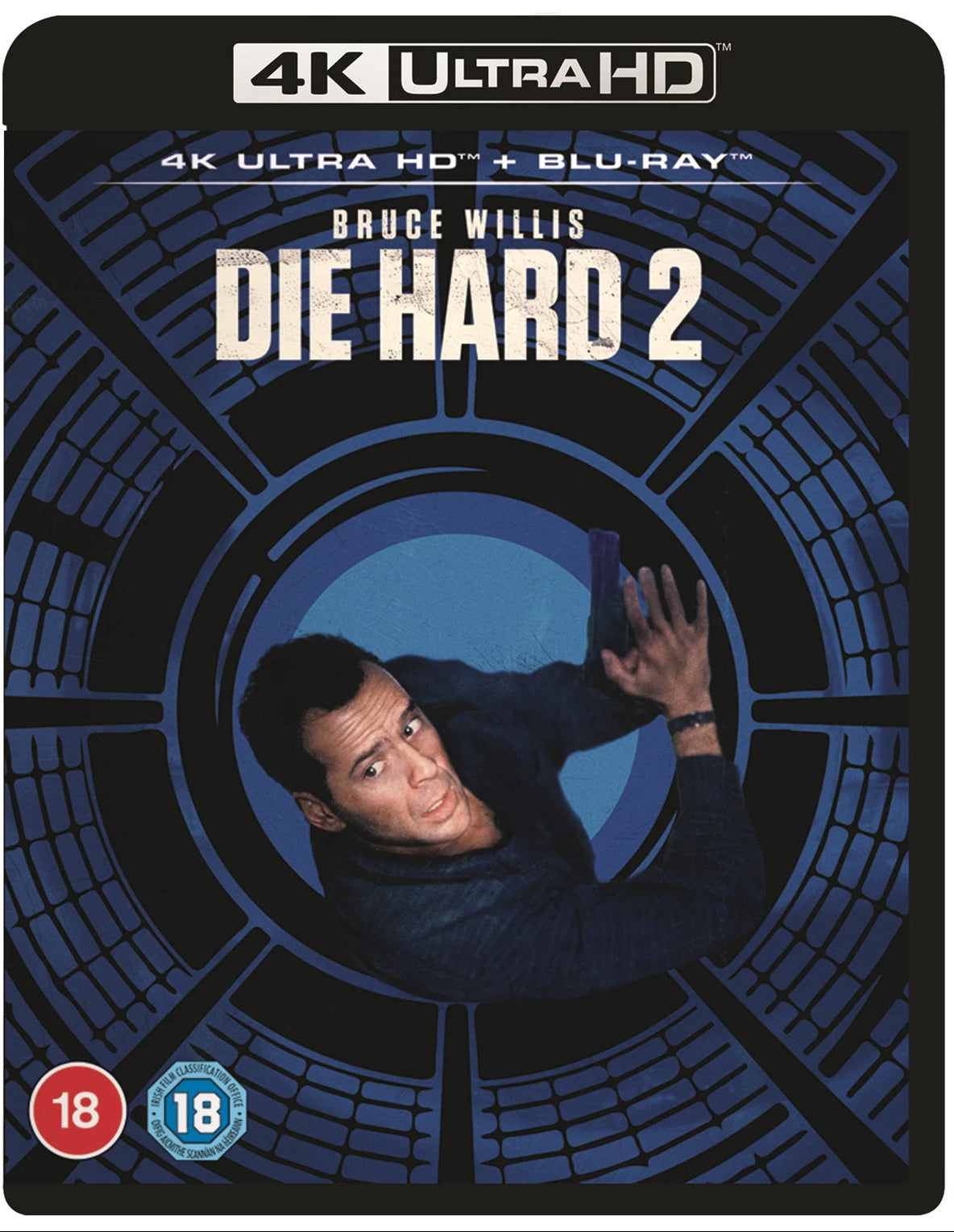 PRE-ORDER Die Hard 2: Die Harder (1990) UK Standard Edition - 4K UHD / Blu-ray Region Free