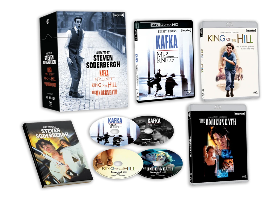 PRE-ORDER Directed by Steven Soderbergh (NOTE) Limited Edition Hardbox Imprint - Blu-ray Region Free