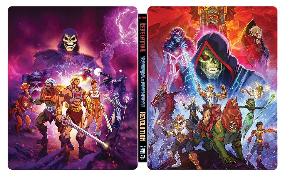 Masters of the Universe: Revelation/Revolution - Limited Steelbook - Blu-ray Region A