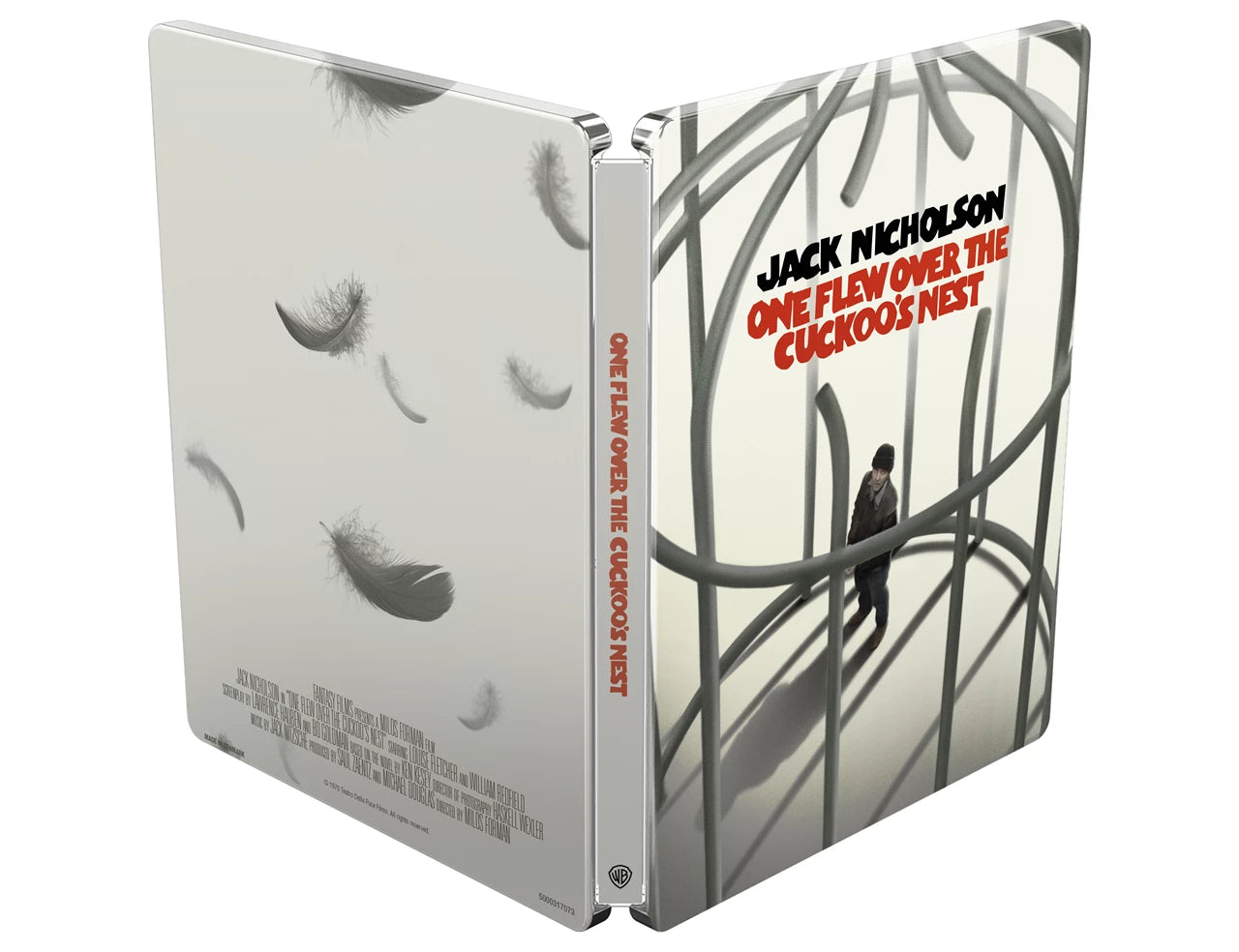 One Flew Over The Cuckoo's Nest (1975) UK Limited Edition Steelbook - 4K UHD / Blu-ray Region Free