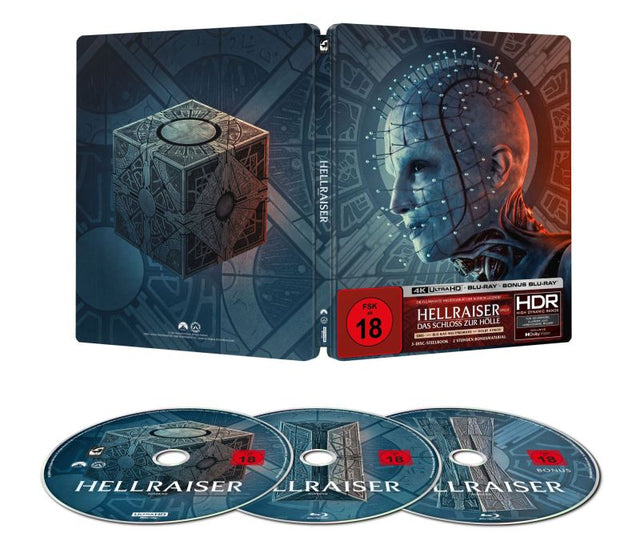 Hellraiser (2022) Limited Edition Steelbook Turbine - 4K UHD / Blu-ray