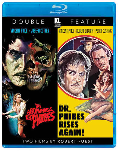 Dr Phibes Double Feature - *NOTE* Kino Lorber w/ Slipcover - Blu-ray