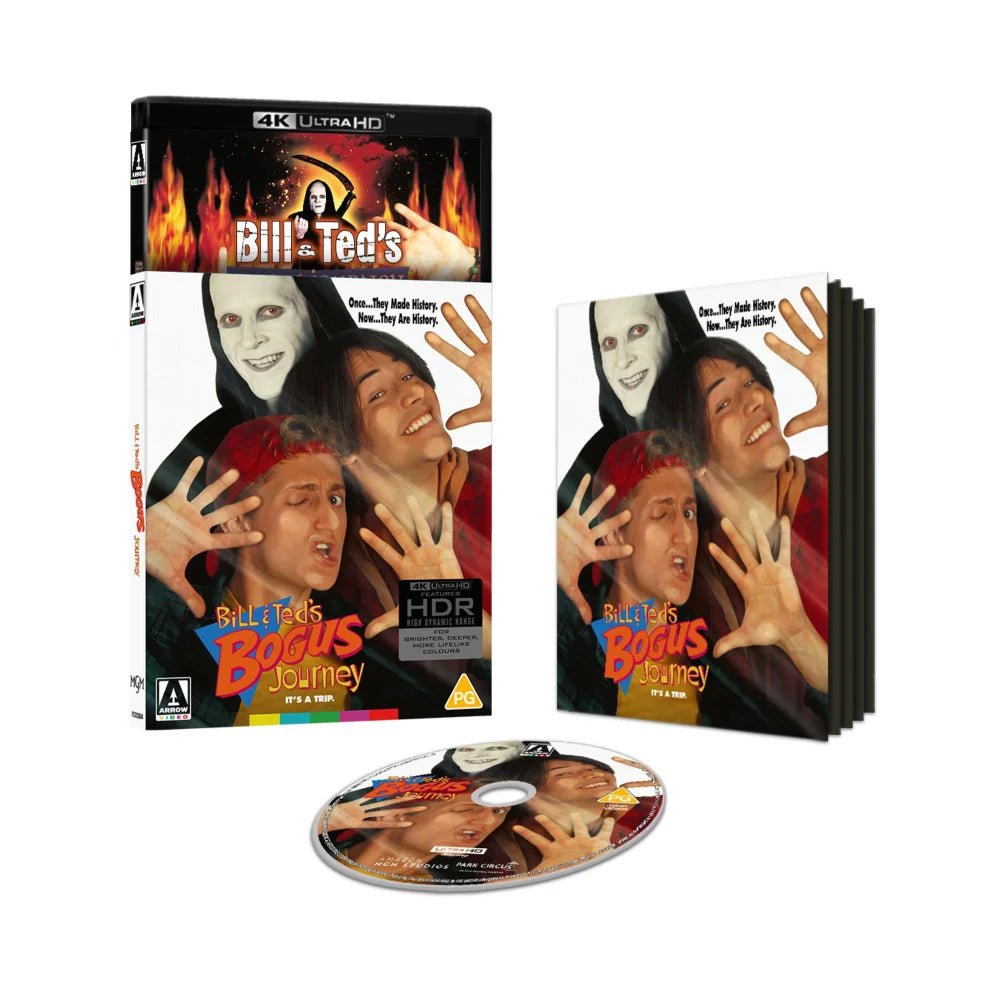 PRE-ORDER Bill and Ted's Bogus Journey (1991) LE Slipcover Arrow UK - 4K UHD