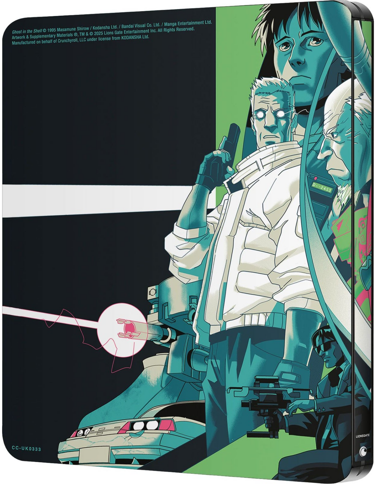 PRE-ORDER Ghost in the Shell (1995) UK Limited Edition Steelbook - 4K UHD