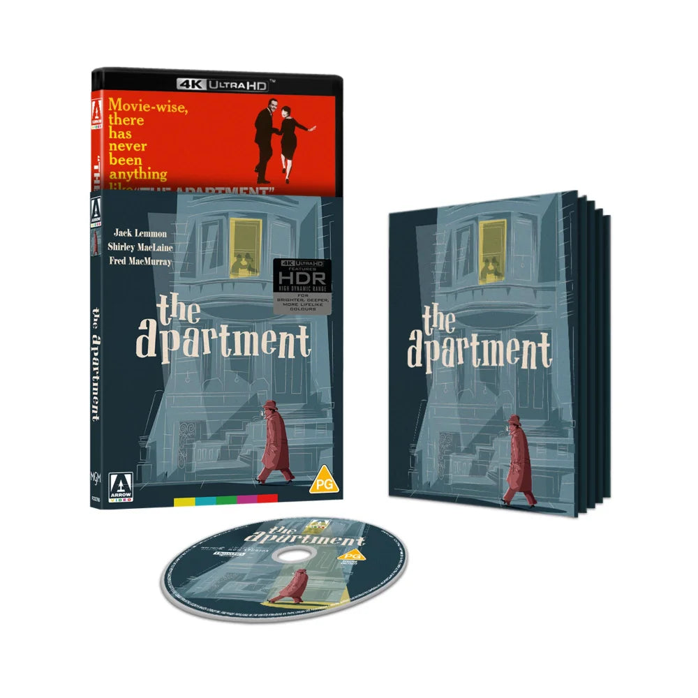 The Apartment (1960) LE Slipcover Arrow UK - 4K UHD