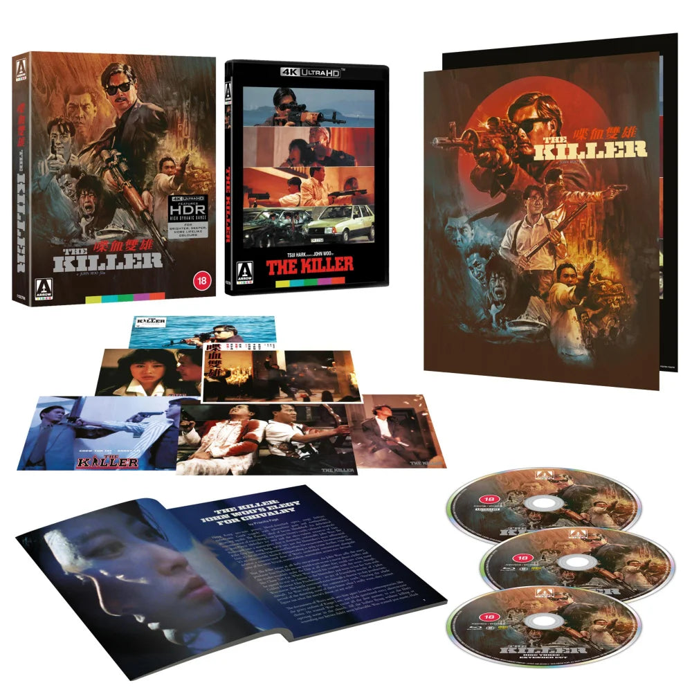 PRE-ORDER The Killer (1989) Limited Edition Arrow UK - 4K UHD / Blu-ray Region B