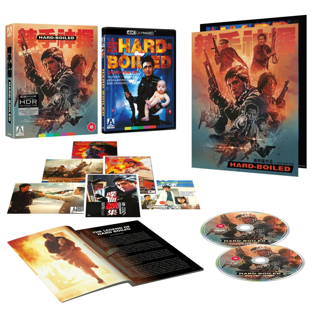 PRE-ORDER Hard Boiled (1992) Limited Edition Arrow UK - 4K UHD