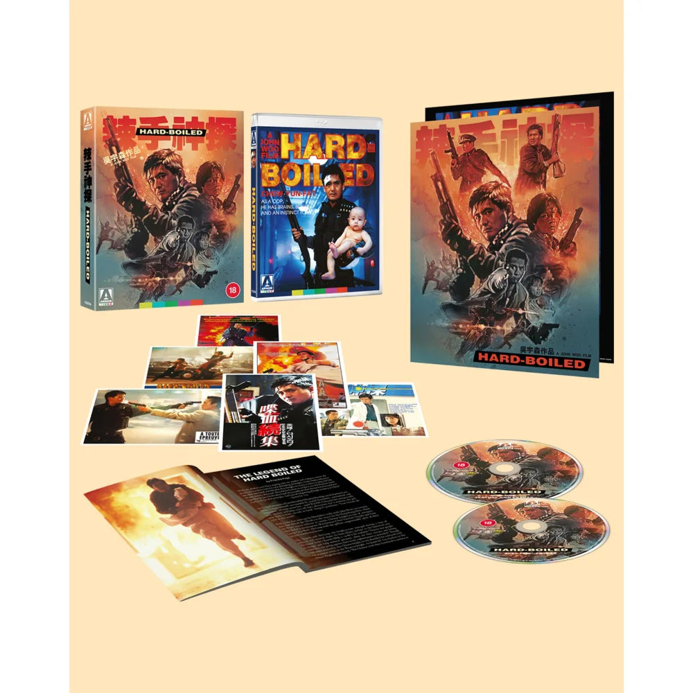 PRE-ORDER Hard Boiled (1992) Limited Edition Arrow UK - Blu-ray Region B