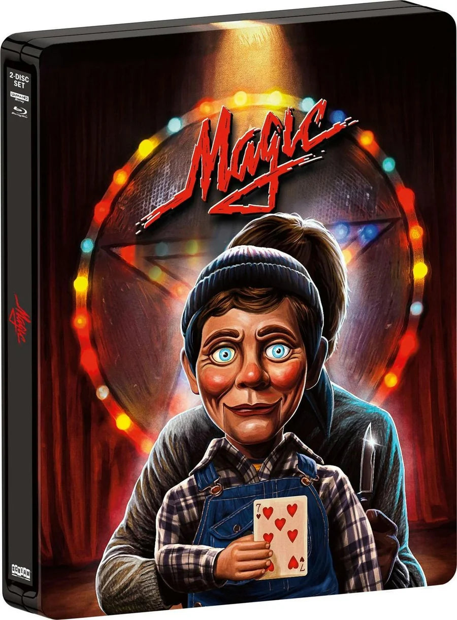 PRE-ORDER Magic (1978) Limited Steelbook Scream Factory - 4K UHD / Blu-ray