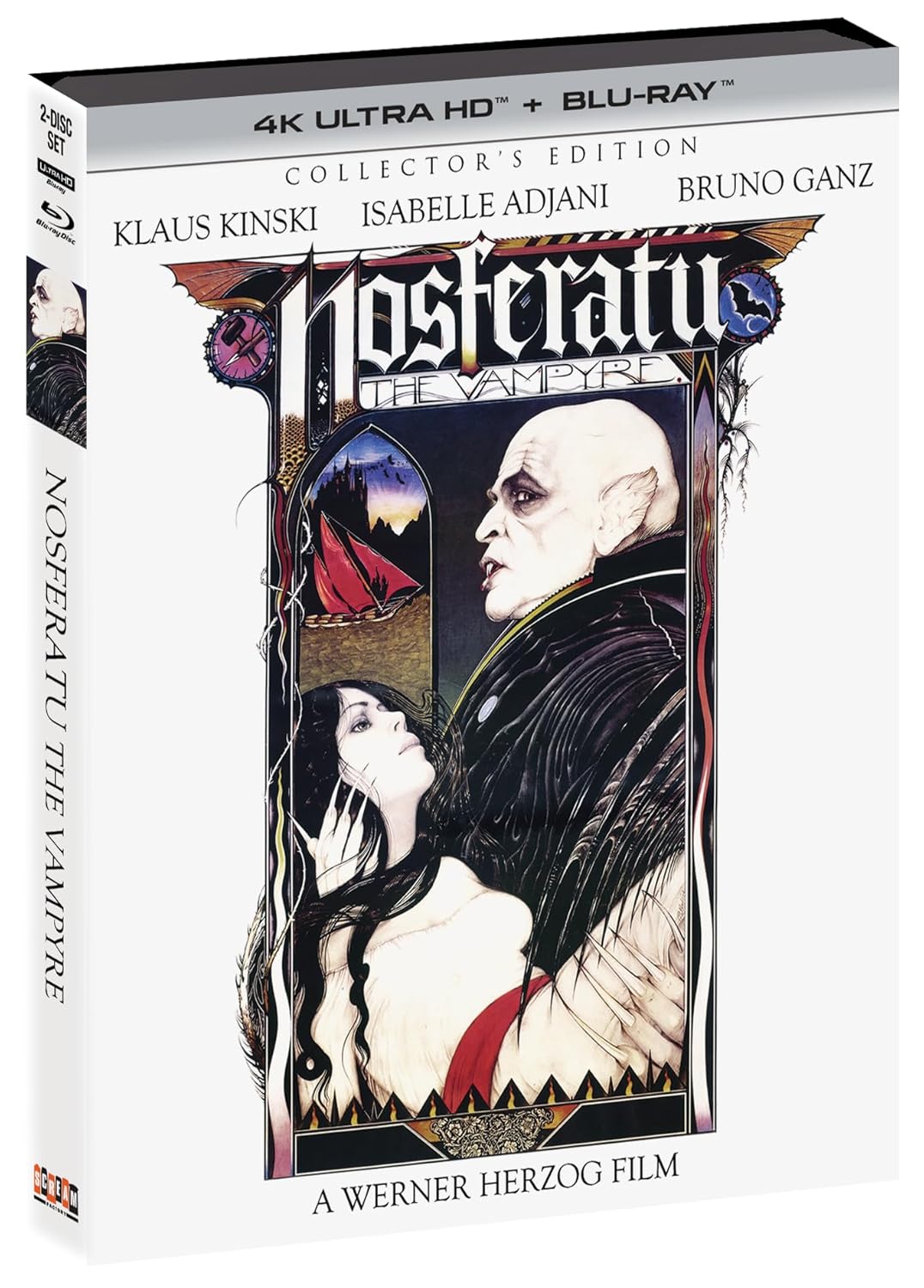 Nosferatu the Vampyre (1979) LE Slipcover Scream Factory - 4K UHD / Blu-ray Region A