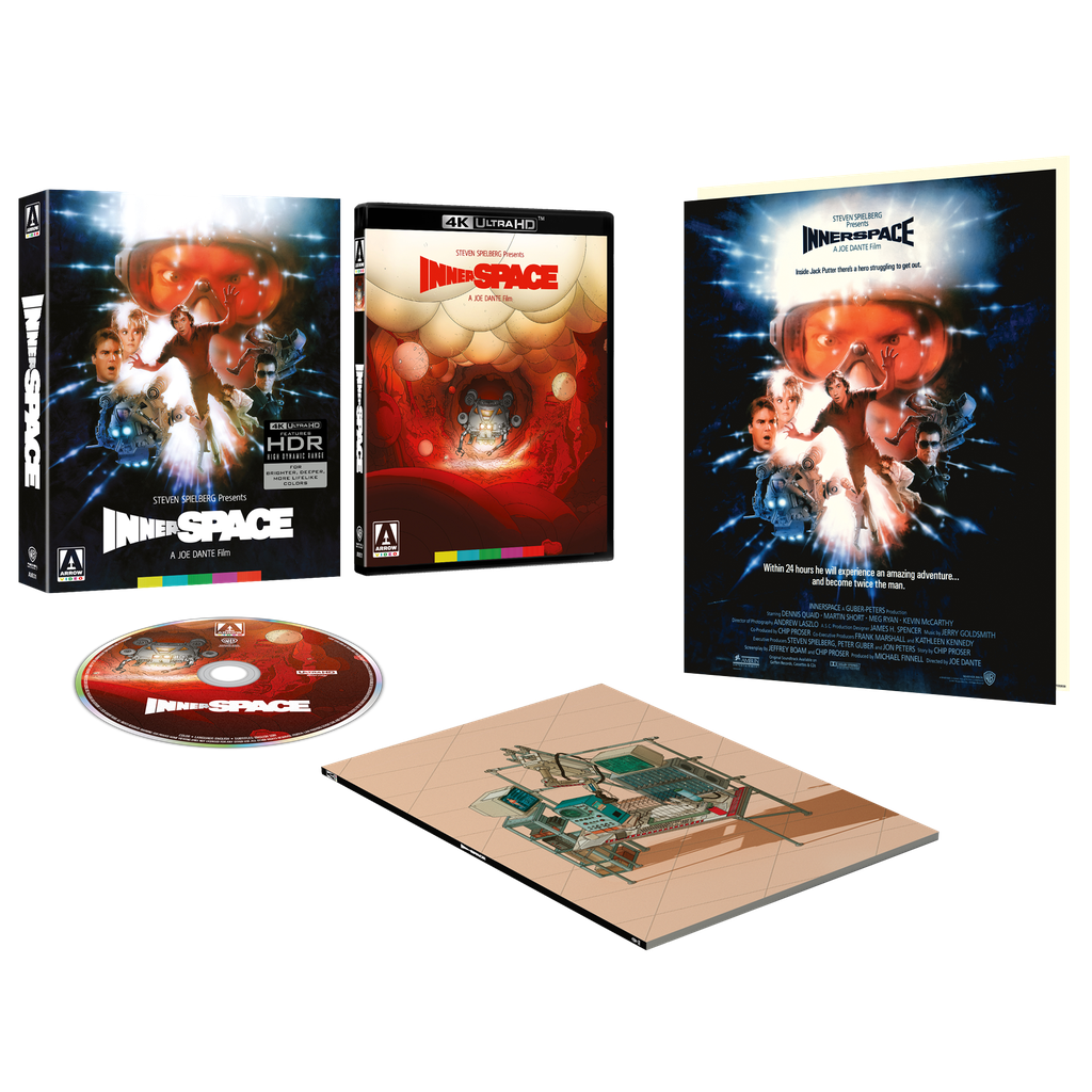 PRE-ORDER Inner Space (1987) Limited Edition Arrow US - 4K UHD