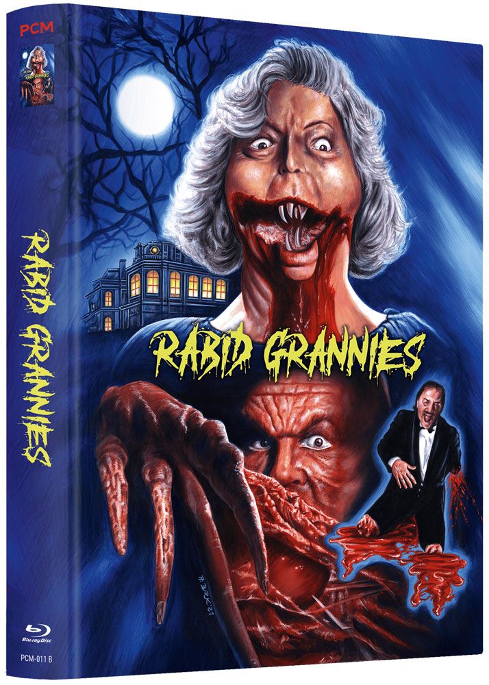 Rabid Grannies (1988) LE 999 Mediabook B - Blu-ray Region Free