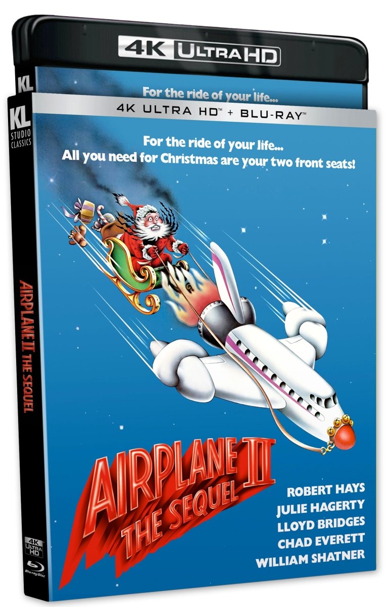 Airplane II: The Sequel (1982) w/ Slipcover Kino Lorber - 4K UHD / Blu-ray Region A *NOTE*
