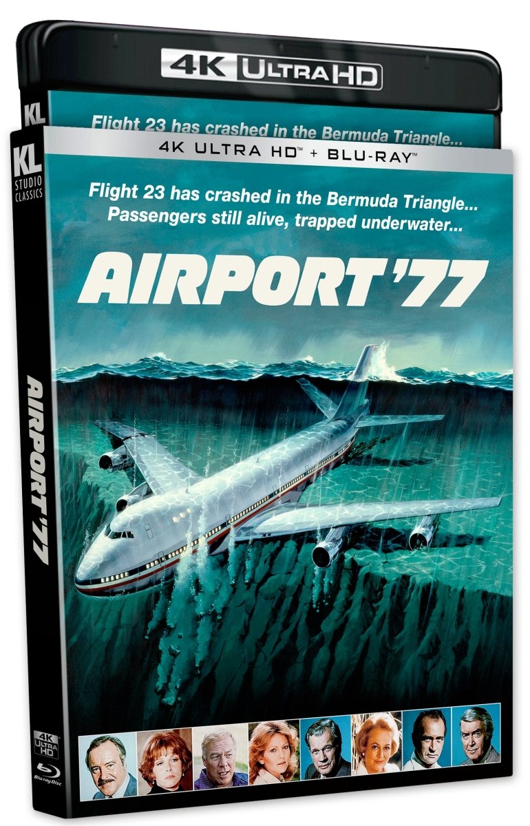 Airport '77 (1977) w/ Slipcover Kino Lorber - 4K UHD / Blu-ray Region A