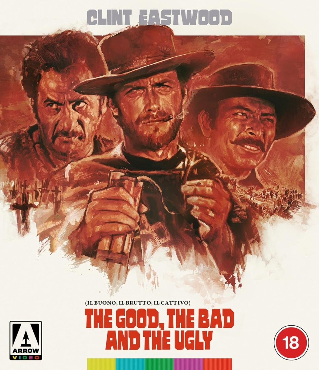 The Good, The Bad and The Ugly (1966) Standard Edition Arrow UK - 4K UHD / Blu-ray Region B