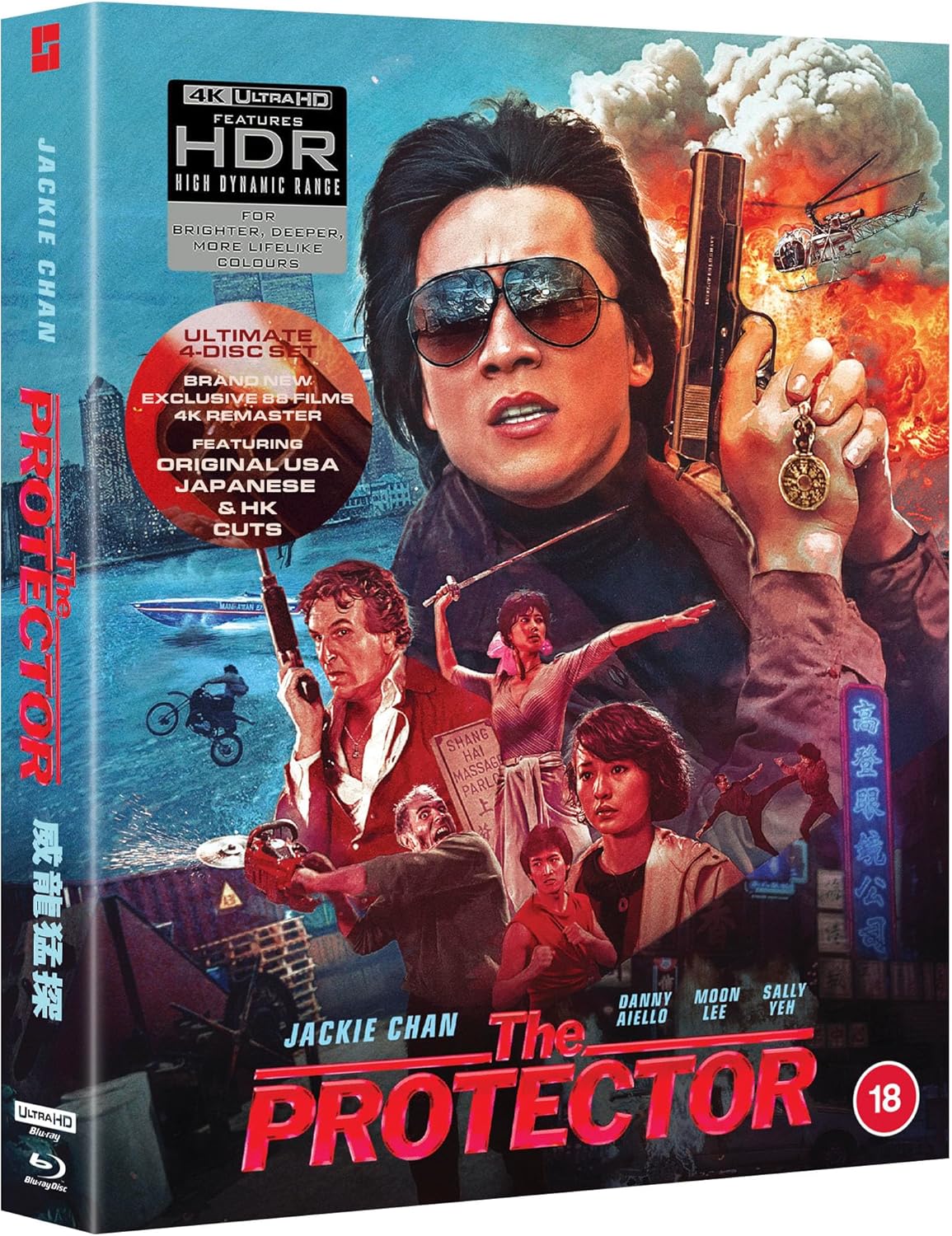 PRE-ORDER The Protector (2006) Limited Deluxe Edition - 4K UHD / Blu-ray Region B