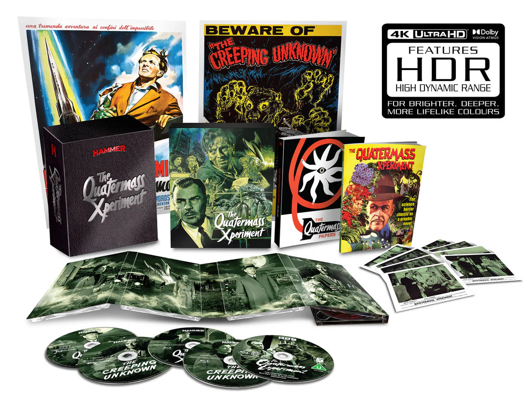 The Quatermass Xperiment (1955) 5-Disc Limited Collector's Edition - 4K UHD / Blu-ray Region B