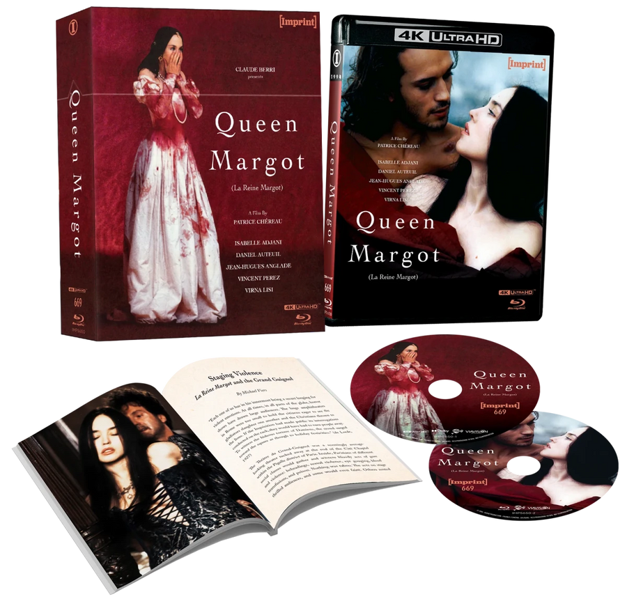 PRE-ORDER Queen Margot (1994) Limited Edition Hardbox Imprint - 4K UHD / Blu-ray