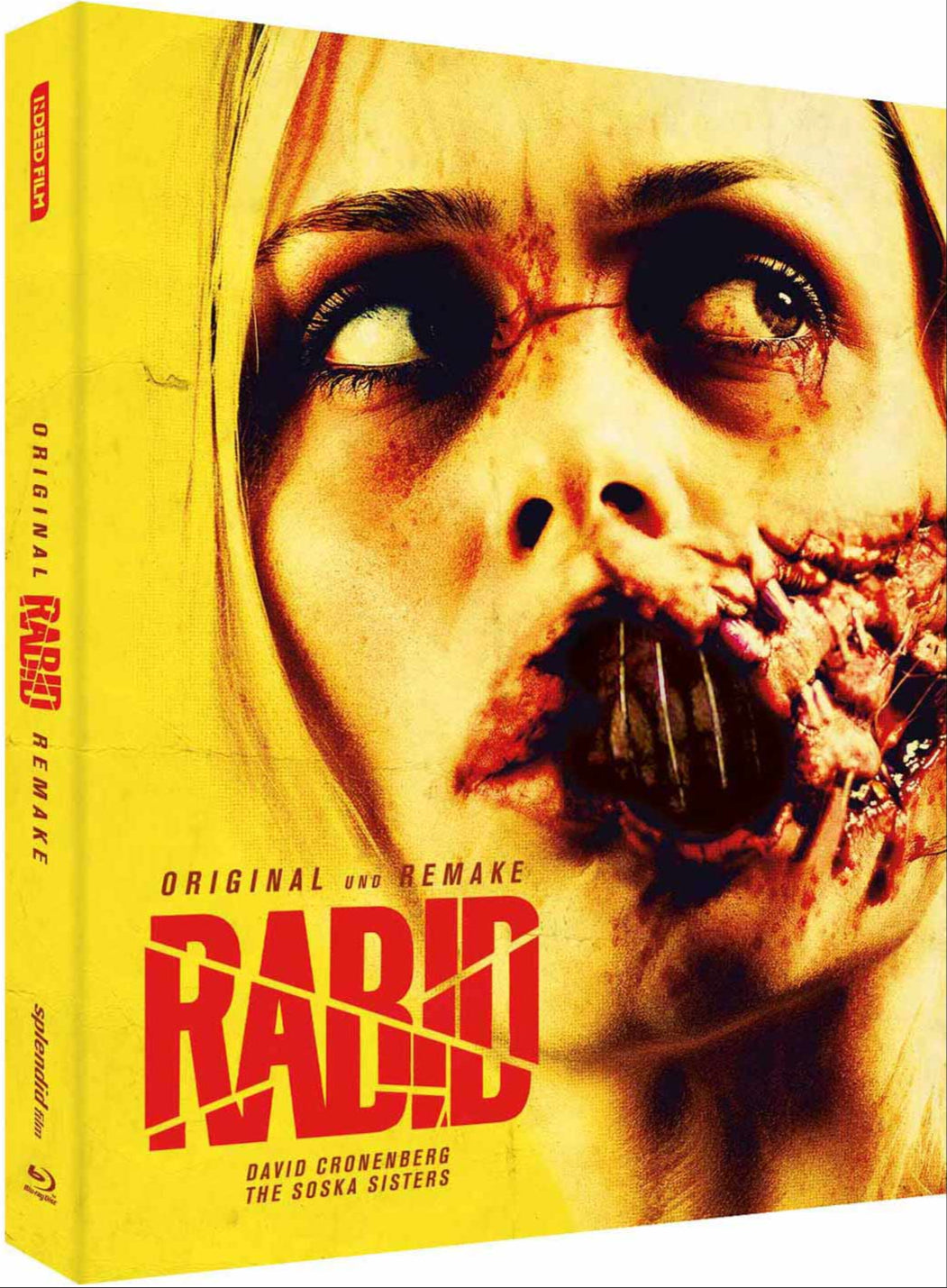 Rabid: Original & Remake (1977 & 2019) LE Slipcover - Blu-ray Region B