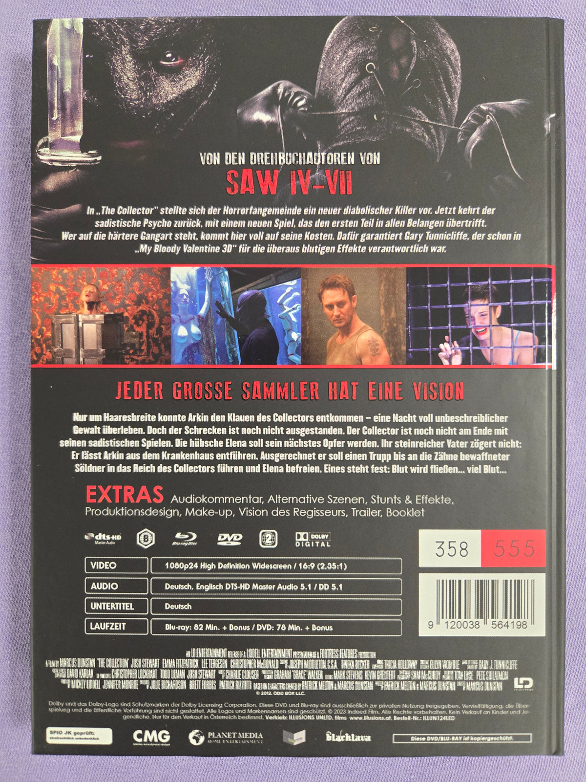 The Collection (2012) USED LE 555 Mediabook - Blu-ray Region B