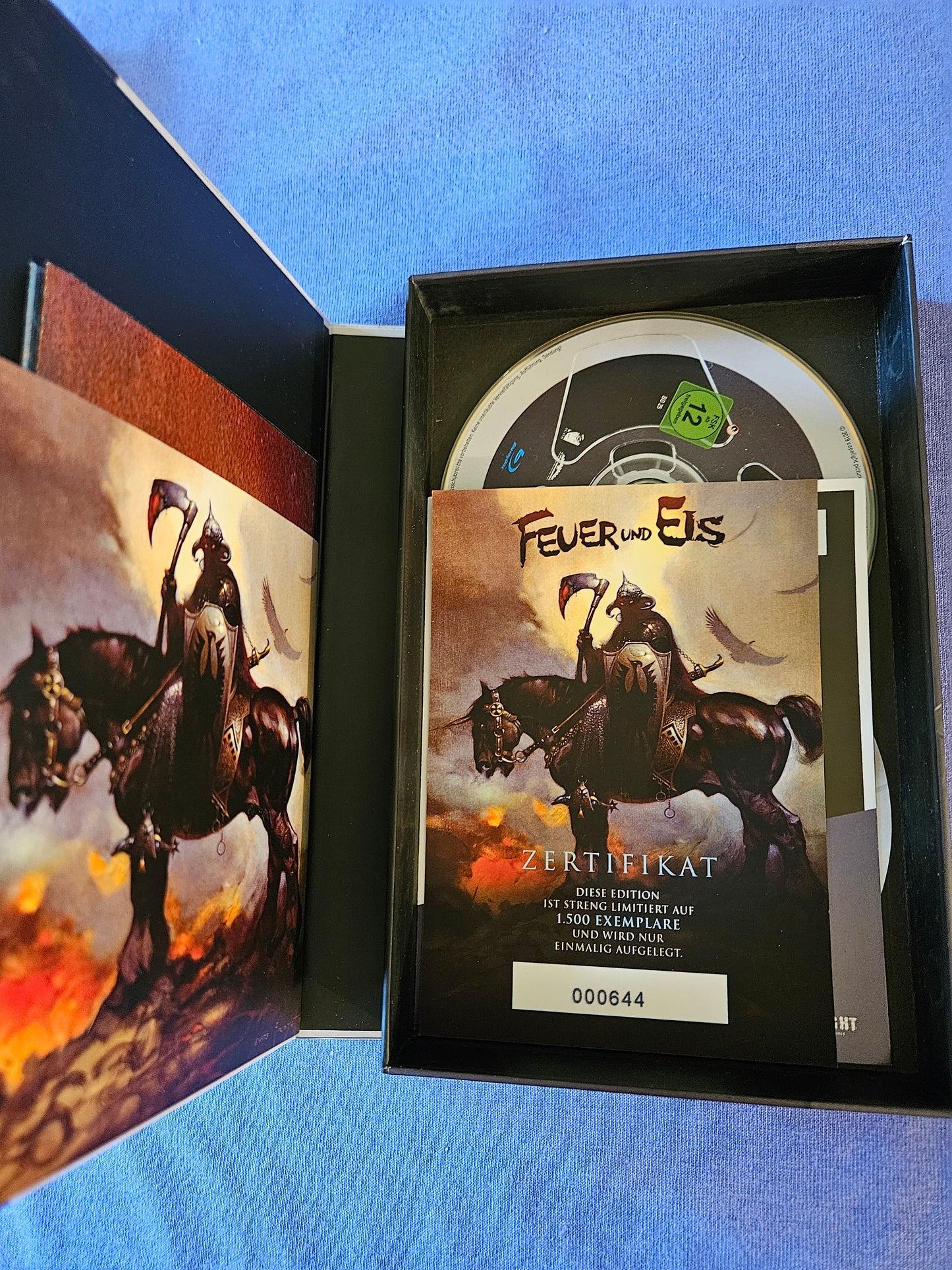 Fire and Ice (1983) Used - LE 1500 VHS Design - Blu-ray Region B